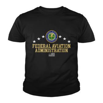 Federal Aviation Administration Faa Tshirt Youth T-shirt - Monsterry