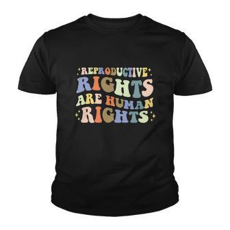 Feminist Aestic Reproductive Rights Are Human Rights Youth T-shirt - Monsterry