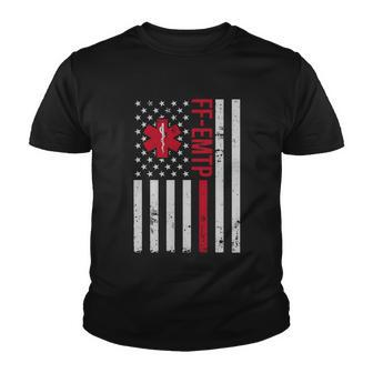 Ffgiftemtp Firefighter Paramedic Meaningful Gift Youth T-shirt - Monsterry UK