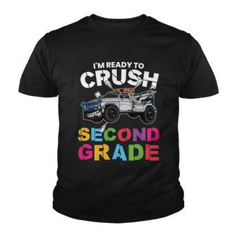 First Day Of School Ready To Crush 2Nd Grade Back To School Youth T-shirt - Monsterry DE