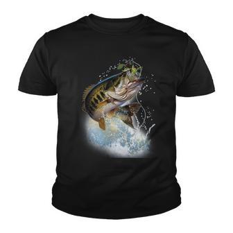 Fish And Hook Tshirt Youth T-shirt - Monsterry DE