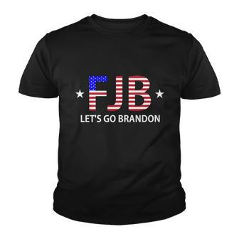 Fjb Lets Go Brandon Tshirt V2 Youth T-shirt - Monsterry