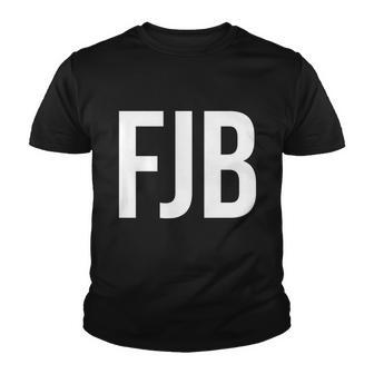Fjb Simple Logo Fck Joe Biden Youth T-shirt - Thegiftio UK