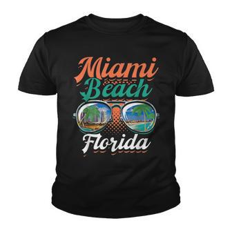 Fl State Miami Beach Florida Summer Vacation Youth T-shirt - Thegiftio UK