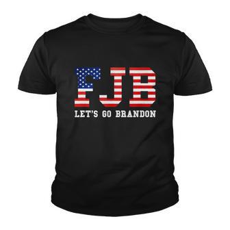 Flag Lets Go Brandon Essential Youth T-shirt - Thegiftio UK