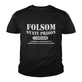 Folsom State Prison V2 Youth T-shirt - Thegiftio UK
