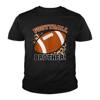 Football Brother Boys Squad Leopard Football Sports Players Youth T-shirt - Thegiftio UK