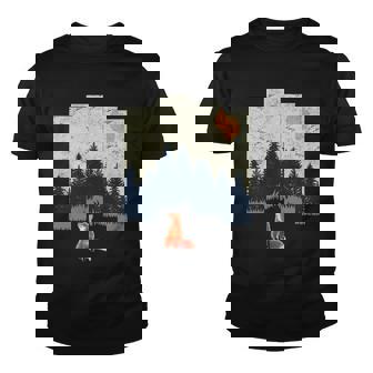 Fox Distorted Forrest Youth T-shirt - Monsterry