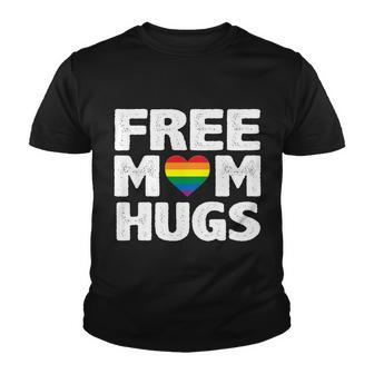 Free Mom Hugs Pride Tshirt Youth T-shirt - Monsterry