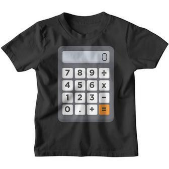 Funny Accountant Halloween Costume Outfit Math Calculator Youth T-shirt - Thegiftio UK