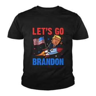 Funny Anti Biden Lets Go Brandon Pro Trump Lets Go Brandon Tshirt Youth T-shirt - Monsterry