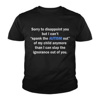 Funny Autism Quote Tshirt Youth T-shirt - Monsterry