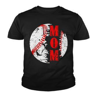 Funny Baseball For Women Mom Mother Mommy Youth T-shirt - Thegiftio UK