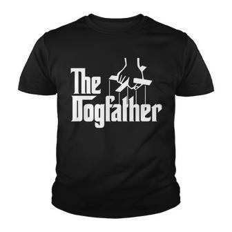 Funny Dog Father The Dogfather Tshirt Youth T-shirt - Monsterry CA