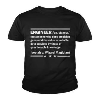 Funny Engineer Noun Definition Tshirt Youth T-shirt - Monsterry UK