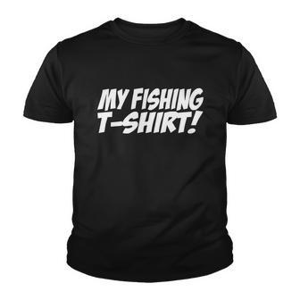Funny Fishing V2 Youth T-shirt - Monsterry DE