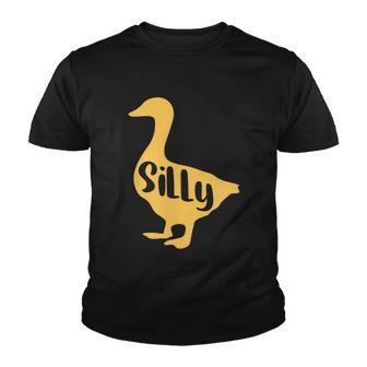 Funny Goose Designs For Kids Canadian Whisperer Silly Bird Gift Graphic Design Printed Casual Daily Basic Youth T-shirt - Thegiftio UK