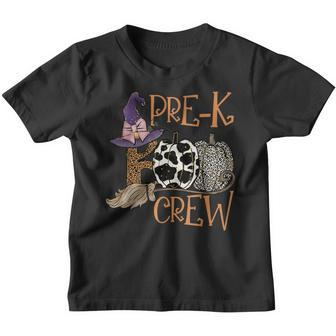 Funny Halloween Costume Pre-K Boo Crew Pre-K Boys Girls Kids Youth T-shirt - Thegiftio UK