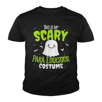 Funny Para Educator Halloween School Nothing Scares Easy Costume Youth T-shirt - Seseable