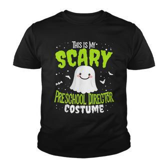 Funny Preschool Director Halloween School Nothing Scares Costume Youth T-shirt - Seseable
