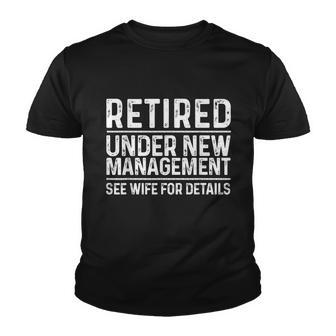 Funny Retirement Design Men Dad Retiring Party Humor Lovers V3 Youth T-shirt - Thegiftio UK