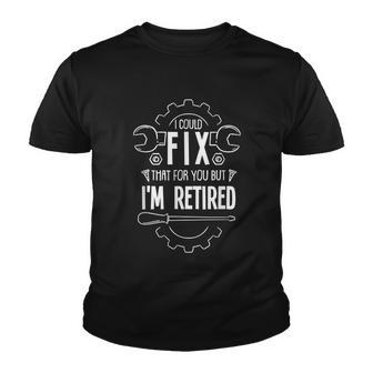 Funny Retirement Gift For A Retired Mechanic Youth T-shirt - Monsterry AU