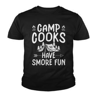 Funny Summer Camp Cook Have Smore Fun Youth T-shirt - Thegiftio UK