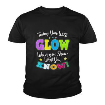 Funny Test Day Mode On Teacher Testing Ideas School Tshirt Youth T-shirt - Monsterry