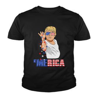 Funny Trump Salt Merica Freedom 4Th Of July Tshirt Gifts Youth T-shirt - Monsterry CA