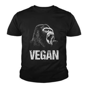Funny Vegan Gift Cool Vegetarian Food Gift Youth T-shirt - Thegiftio UK