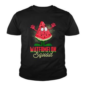 Funny Watermelon Squad Watermelons Summer Tropical Fruits Youth T-shirt - Thegiftio UK