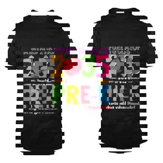 Future Class Of 2035 Prek Back To School First Day Of School Youth T-shirt - Monsterry