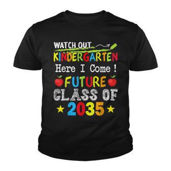 Future Class Of 2035 Watch Out Kindergarten Here I Come V2 Youth T-shirt - Thegiftio UK