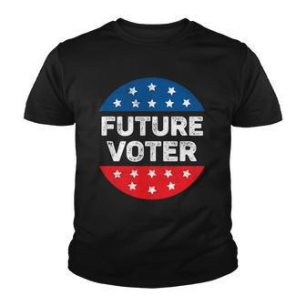 Future Voter Kids Teens Vintage 2022 Election Vote Youth T-shirt | Mazezy