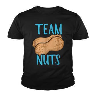 Gender-Reveal-Team Nuts Boy Matching Family Baby Party Youth T-shirt - Thegiftio UK