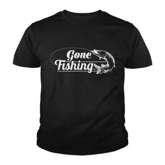 Gone Fishing Logo Youth T-shirt - Monsterry UK