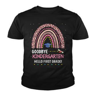 Goodbye Kindergarten Graduation 2022 1St Grade Graduate Girl Youth T-shirt - Thegiftio UK