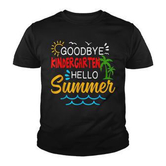Goodbye Kindergarten Hello Summer Graduate Apparel V2 Youth T-shirt - Thegiftio UK