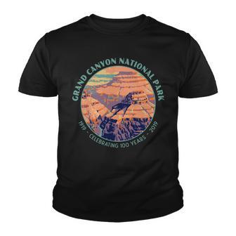 Grand Canyon 100 Years Anniversary Centennial Youth T-shirt - Thegiftio UK