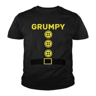 Grumpy Dwarf Halloween Costume Tshirt Youth T-shirt - Monsterry