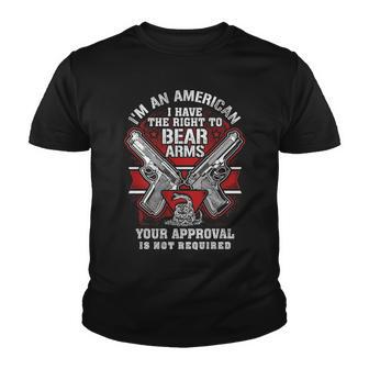 Gun Control Right To Bear Arms V3 Youth T-shirt - Monsterry UK