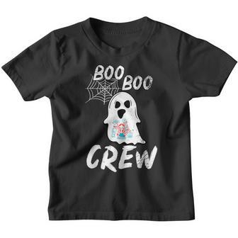 Halloween Boo Boo Crew Secretary Ghost Funny Costume Gift Youth T-shirt - Thegiftio UK
