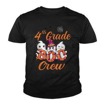 Halloween Costume For Kids 4Th Grade Boo Crew First Grade Youth T-shirt - Seseable