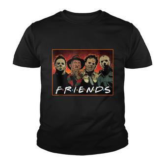 Halloween Friends Halloween Horror Movies Characters Youth T-shirt - Thegiftio UK