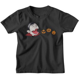 Halloween Vampire Eating Ghost Gamer Men Women Kids Youth T-shirt - Thegiftio UK