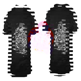 Halloween Video Gamer Skeleton Tshirt Youth T-shirt - Monsterry