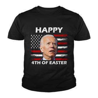 Happy 4Th Of Easter Joe Biden Funny Youth T-shirt - Monsterry DE