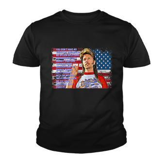 Happy 4Th Of July Merica Funny Joe American Flag Youth T-shirt - Monsterry