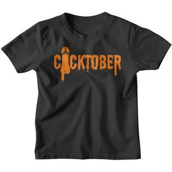 Happy Cocktober Funny Halloween Sayings Womens Tees Tops 9 Youth T-shirt - Thegiftio UK