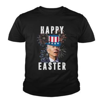 Happy Easter Joe Biden Funny 4Th Of July Youth T-shirt - Monsterry DE